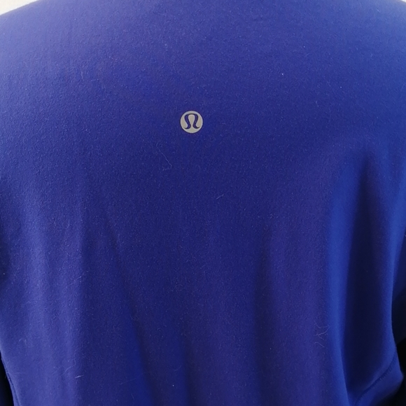 Lululemon Blue Da Bomber Zip Front Jacket Me… - Picture 6 of 13